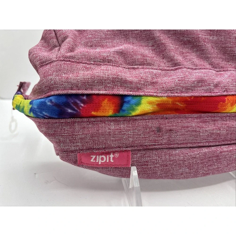 ZipIt Express Your Case Lenny Pencil Case Black Red Multicolor NEW
